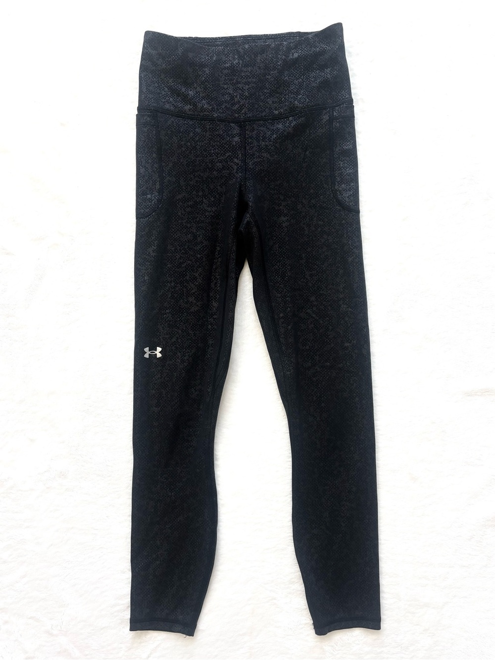 Under armour motion gloss ankle leggings women’s size xs black